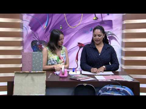 Mulher.com - 29/10/2015 - Capa de caderno em cartonagem por Patricia Godoi PT1