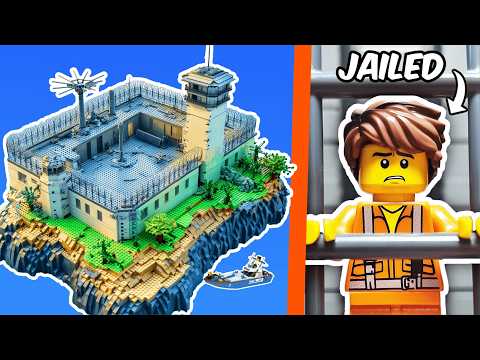 I built a LEGO PRISON ISLAND...