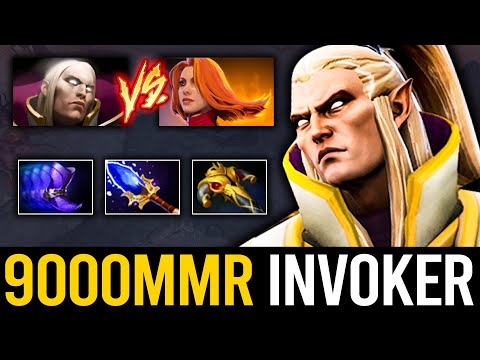 Master Tier Invoker Dstones Rank 43 vs Lina Mid | INTENSE 8000MMR Average Game | Dota 2 Invoker