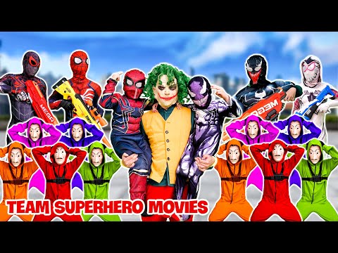 Pasukan Spider-Man Menyelamatkan Kid Venom Dari Joker