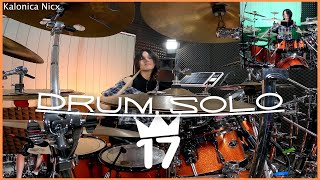 Download lagu KALONICA NICX DRUM SOLO (17 yo) ~ The Best Journey Takes Me Home mp3
