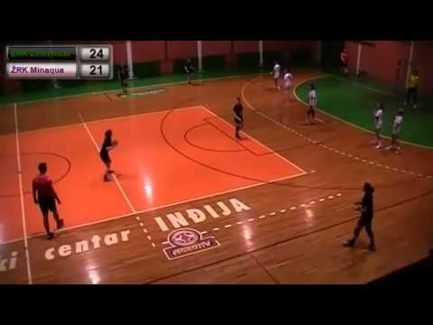 01.03.2015. ZRK Zeleznicar - ZRK Minaqua - 2. poluvreme