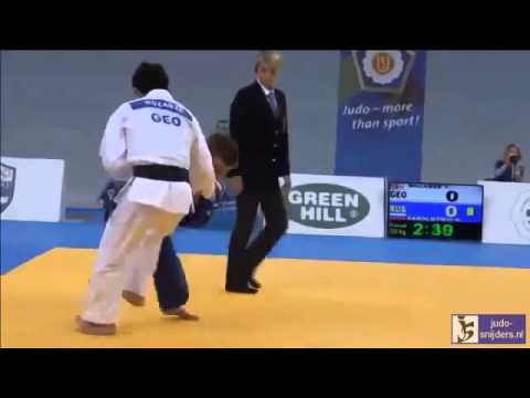 Judo 2014 European Championships Cadets Athens: Nozadze (GEO) - Zabolotnyi (RUS) [-50kg] final