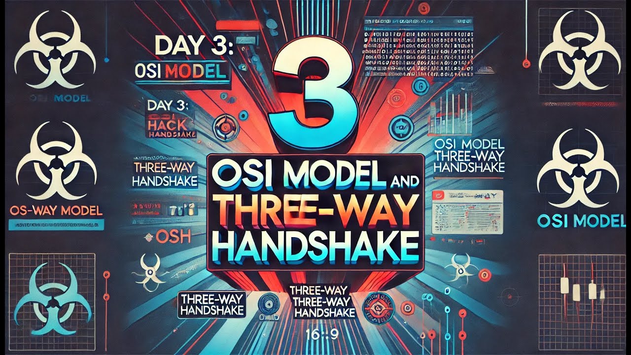 Day 3 : OSI Model  and  Three-Way Handshake  | Ethical Hacking in Bangla Explained