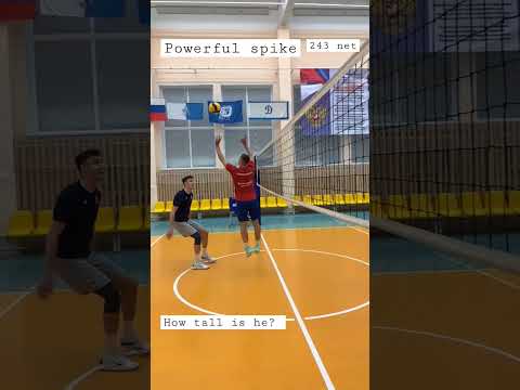 Powerful 3m spike #haikyuu #receive #volleyball #sports #tutorials #attack #jump #combination