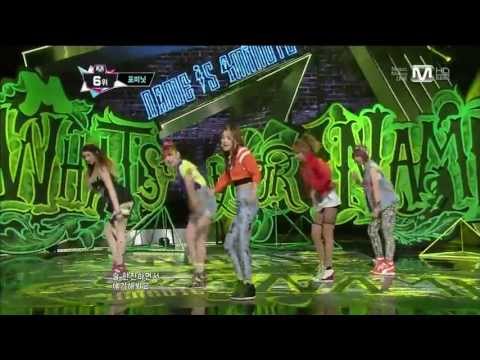 130502 4Minute - Whatever & What`s Your Name? @M! CountDown