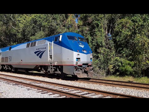 Rare Daylight Amtrak P091 Savannah, Ga 10-29-21