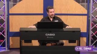 Video thumbnail for Casio PX-860 PRIVIA Series Digital Piano Demo | Full Compass by Full Compass
