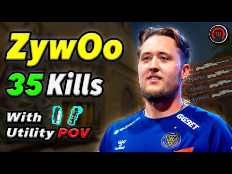 ZYWOO drops 35 KILLS – INSANE Mirage POV with COMMS & Utility!