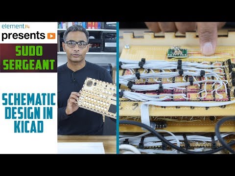 Schematic Design in KiCad - sudo Sergeant 23