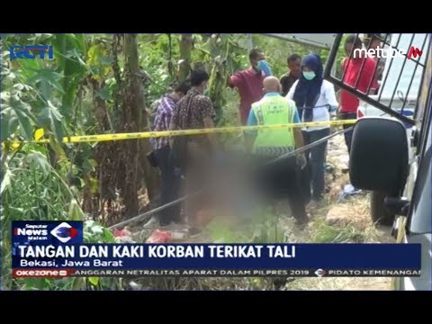 GEGER! Warga Kampung Cimuning, Bekasi, Temukan Jasad Wanita 50 Tahun di Saluran Air - SIM 27/06