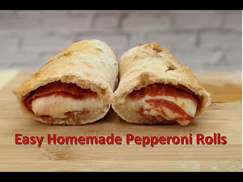 How to Make Pepperoni Rolls