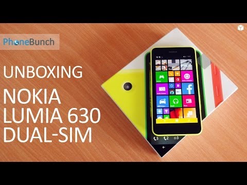 Nokia Lumia 630 Dual SIM Unboxing and Hands-on Overview