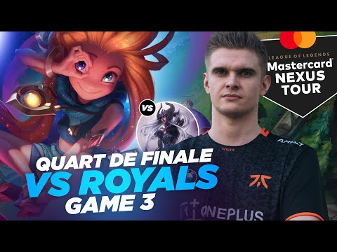 RHOBALAS : QUART DE FINALE OPENTOUR VS ROYALS GAME 3 - ZOE VS SYNDRA | LOL FR