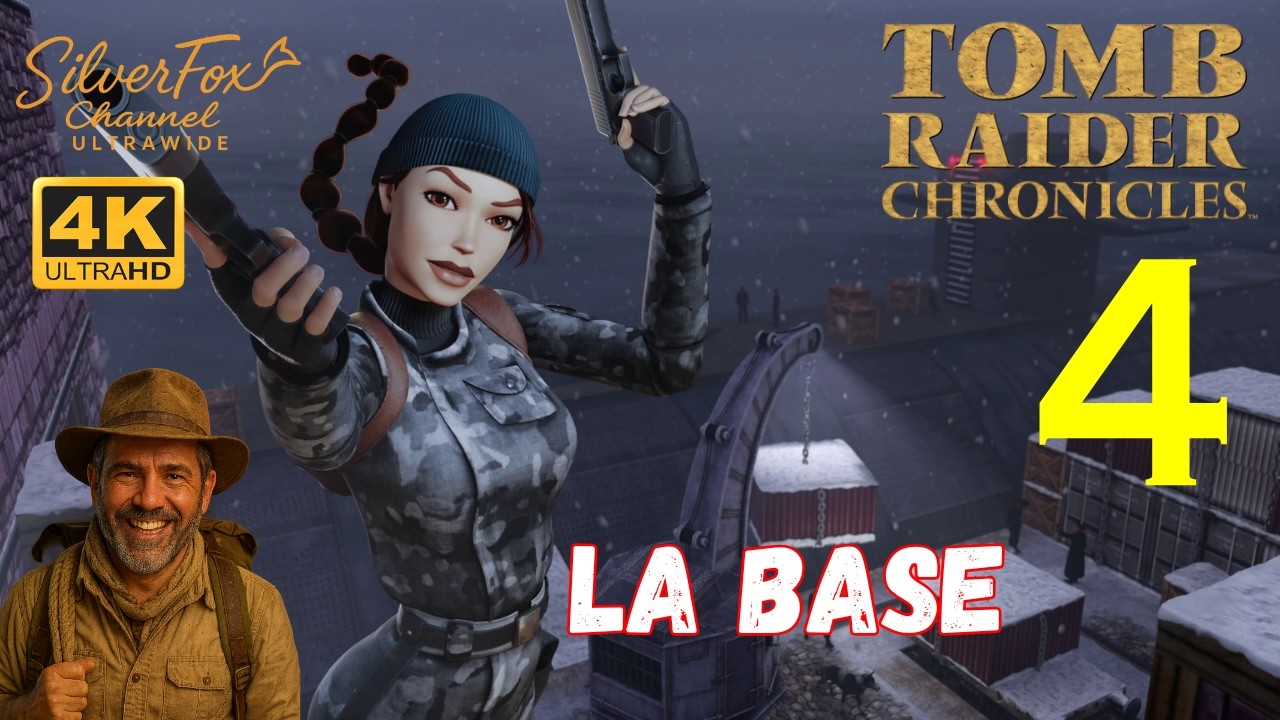 TOMB RAIDER 5 CHRONICLES - LA BASE - Gameplay ITA - Walkthrough - 04 - Ultrawide - 21:9 - 4K
