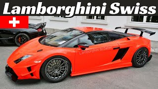 preview picture of video 'Lamborghini International Meeting - St. Moritz 2010 1/4'