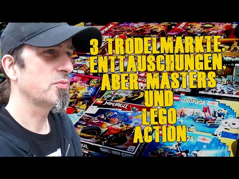 Goreministers Trödelvlog #60 l Drei Flohmärkte, Enttäuschungen, aber MOTU und LEGO Action