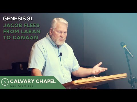 Jacob Flees From Laban To Canaan - Genesis 31 - Bryan Newberry