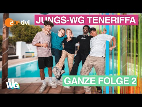 GANZE Folge 2 - Die Jungs-WG - Team Teneriffa 😎I Die WG