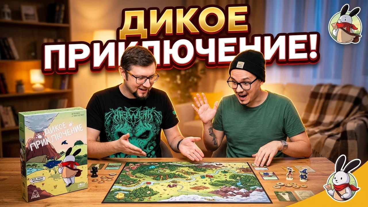 ДИКОЕ ПРИКЛЮЧЕНИЕ: крутая настолка на двоих, не так проста, как кажется!