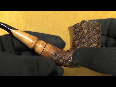 Pipa Amorelli Sunrise Nail - Bent Octagonal Dublin - filtro 9mm (AM181)