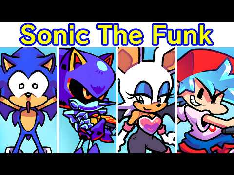 FNF Sonic The Funk | VS Metal Sonic, Knuckles, Shadow & Tails (Friday Night Funkin' Mod) (BF/GF)