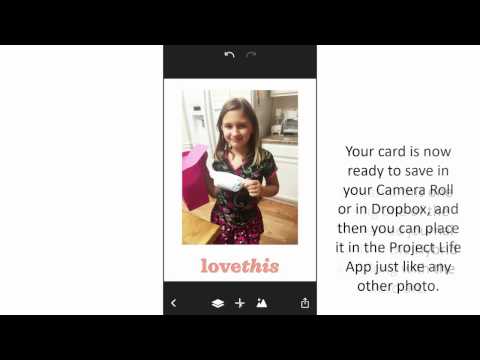 Letterglow App Tutorial | Creating Your Own Journal Cards