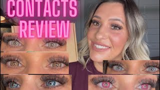 ICOICE Contacts Try On