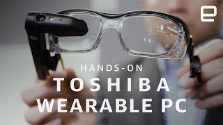 Toshiba Wearable PC Glasses