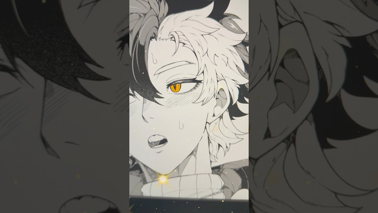 ジャンプ漫画家志望がオリジナル男キャラを描いてみました！　#shorts    　#drawing #art