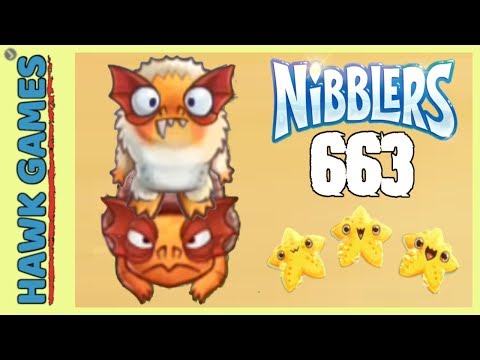 Fruit Nibblers Level 663 - 3 Stars Walkthrough, No Boosters