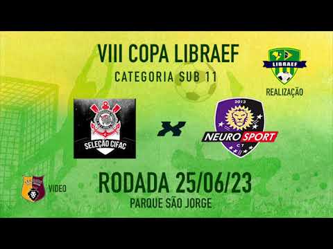 CT NEURO SPORT X SELEÇÃO CIFAC - SUB 11