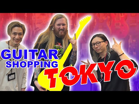 Guitar shopping in Tokyos guitar district! Japan Vlog 2023
