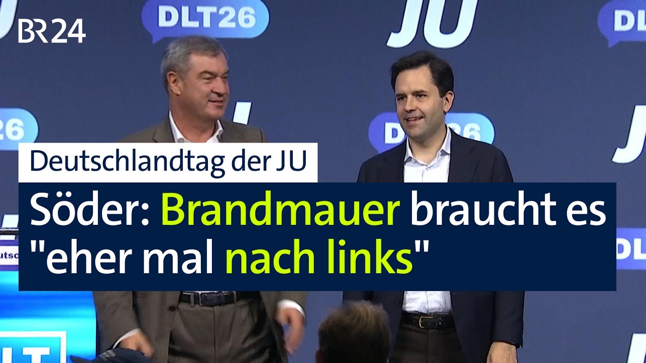 Junge Union feiert Söder | BR24
