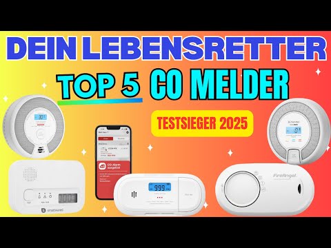 ⚠️ Tödliche Gefahr? Die 5 besten CO Melder im Test 2025 | Gasmelder für Wohnmobil, Camping & Zuhause