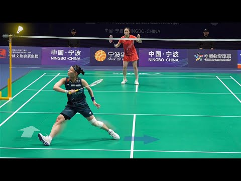 90% brain, 10% muscle — when a badminton player shows their intelligence