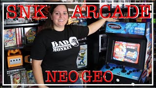 SNK ARCADE MACHINE - NEO GEO (A Closer Look) GAMEROOM CLASSICS