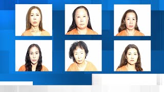 6 women arrested in alleged massage parlor prostitution busts