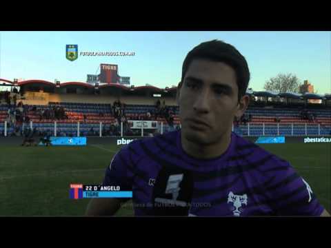 D'Angelo: "Para mi mamá". Tigre 0 - Newell's 0. Fecha 17. Primera División 2015. FPT.