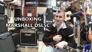 Marshall DSL5C : el pequeño gran ampli a válvulas [UNBOXING] Y [SOUND-TEST]