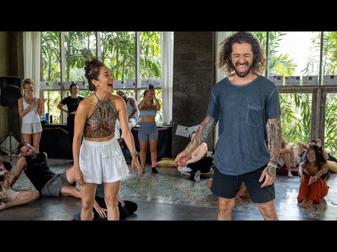 Anderson & Brenda - Zouk Embodiment 2024 in Bali - Zouk Improvisation after class