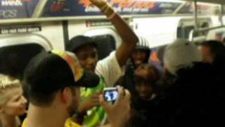 Freestyle Cypher On The 6 Train (Part 1) - @ Hip-Hop Subway Series, NYC, 3/21/10.