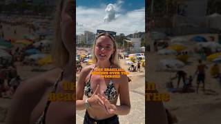 This is why beaches in Rio Brazil are NOT dangerous 🇧🇷