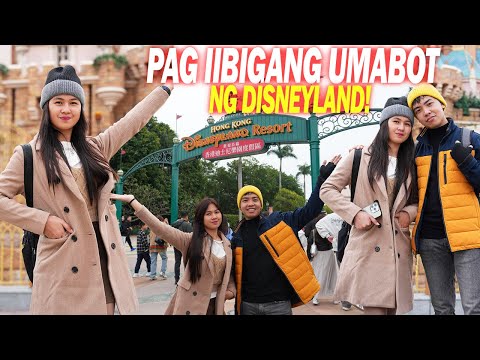 TUNAY NA PAG IIBIGAN UMABOT NG DISNEYLAND! EDCY PART68)