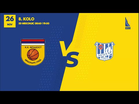 KK Mladost vs KK Leotar - 8. kolo - KSBIH - 2023/2024