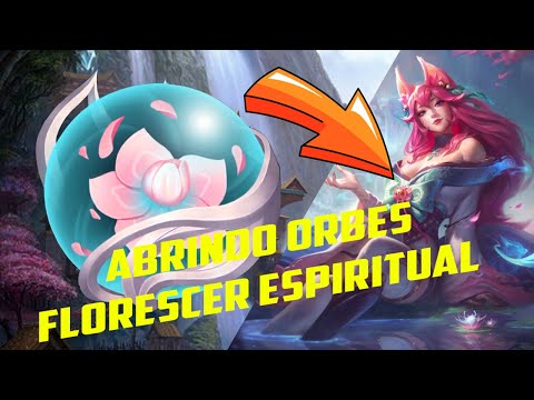 Abrindo Orbes Florescer Espiritual e Comprando o Passe! (League of Legends)