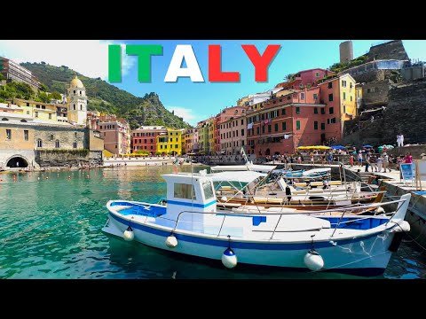 CINQUE TERRE 2023 VERNAZZA Strolling Through Vernazza: A Summer Adventure Italy walking tour