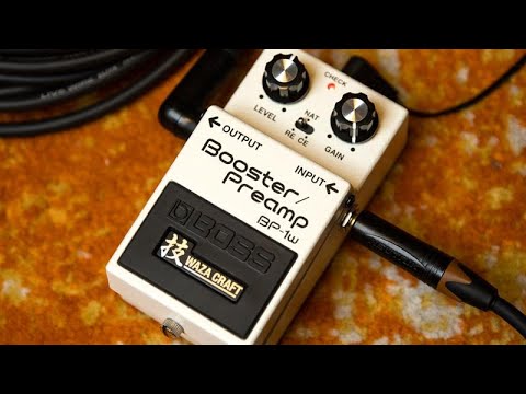 BOSS BP-1W Waza Craft Booster/Preamp Pedal | Demo and Overview with Dre DiMura