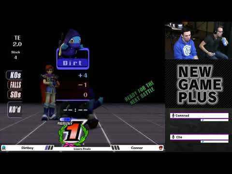 Connor (Roy) vs Dirtboy (Squirtle) - New Game Plus PM Losers Finals