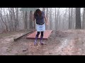 Cross Dresser Purple Platform Boots In The Rain Part 2